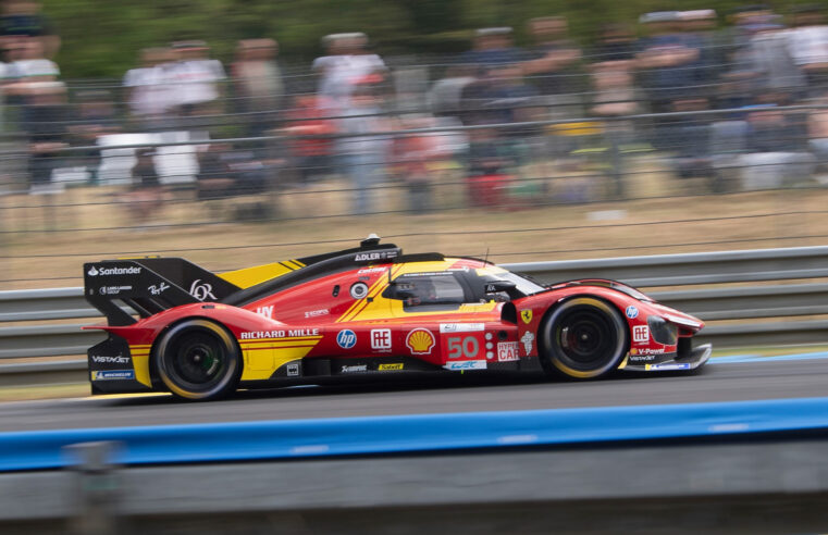 Ferrari lidera terceiro treino livre em Le Mans