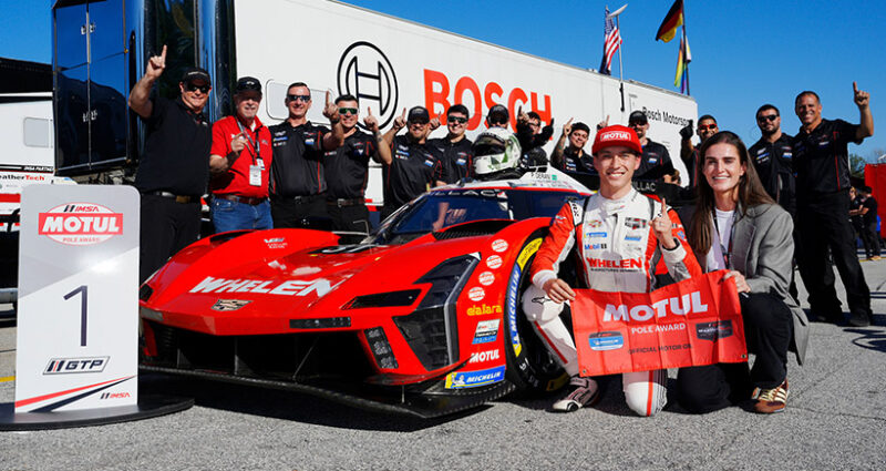 Jack Aitken conquista a pole para a Cadillac em Road Atlanta