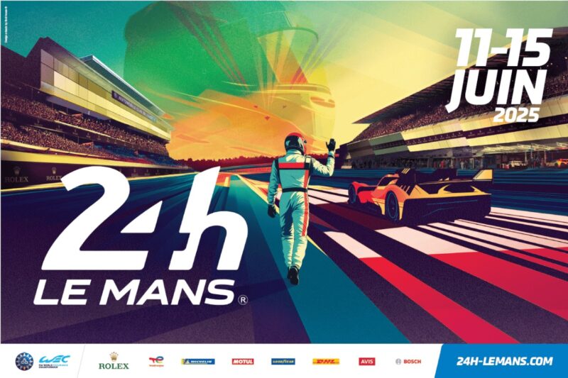 Cartaz oficial das 24 Horas de Le Mans 2025 é apresentado