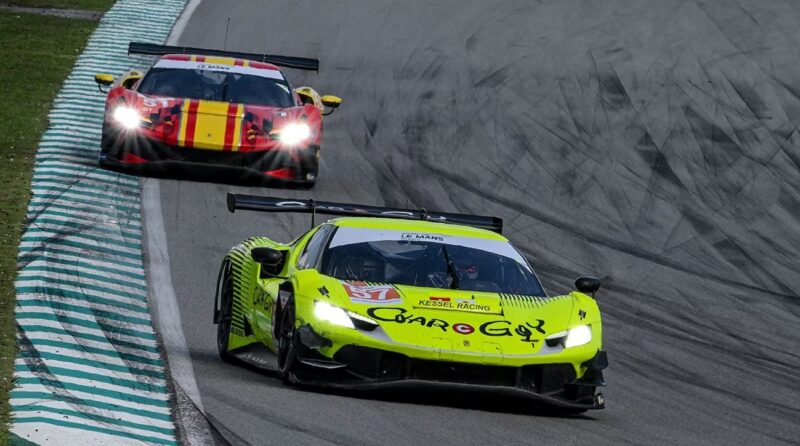 Ferrari 296 GT3 celebra 100ª vitória global durante o Asian Le Mans Series