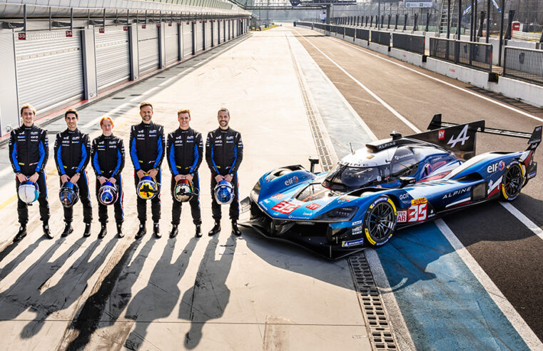 Alpine define pilotos e revela pintura para temporada 2025 do WEC