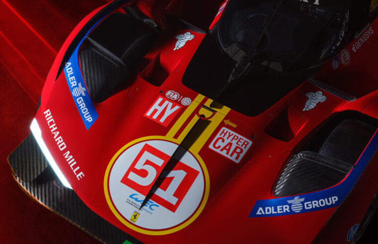 Ferrari apresenta cores do 499P para o WEC 2025