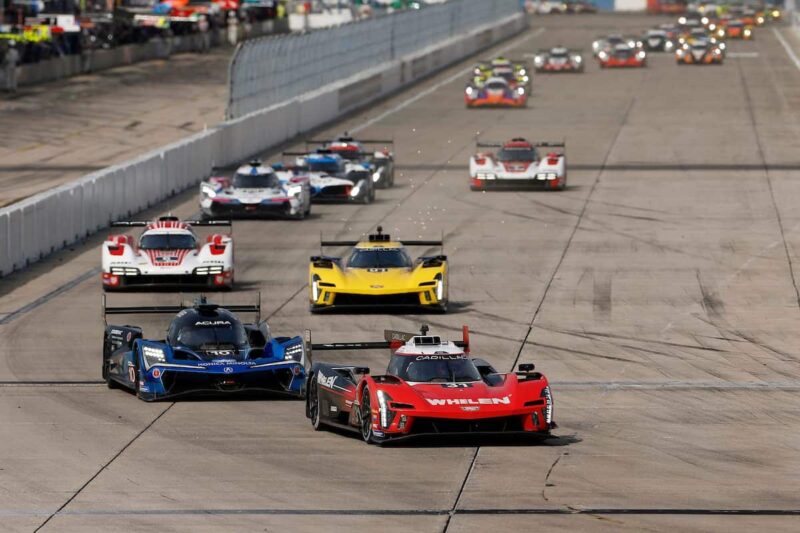 IMSA realiza teste oficial com 37 carros em Sebring