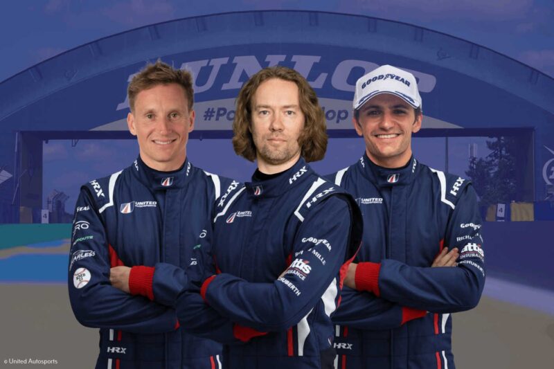 United Autosports confirma trio para Le Mans com Pietro Fittipaldi, Renger van der Zande e Heinemeier-Hansson