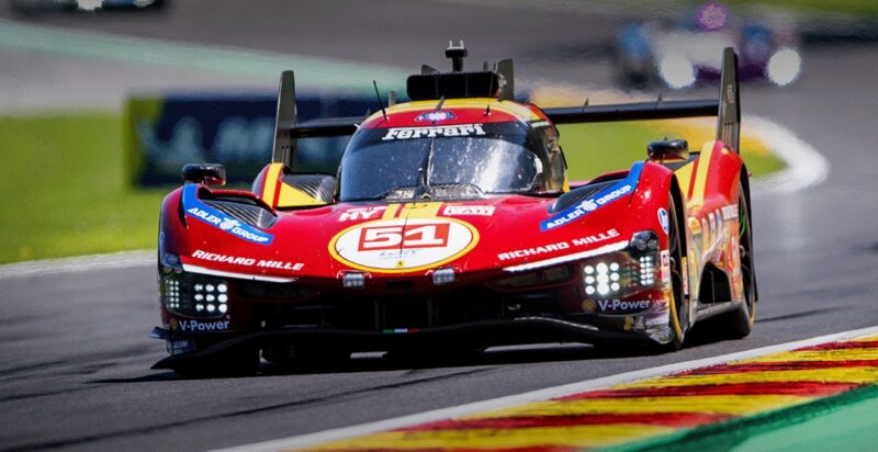 Ferrari conquista dobradinha e mantém hegemonia nas 6 Horas de Spa-Francorchamps