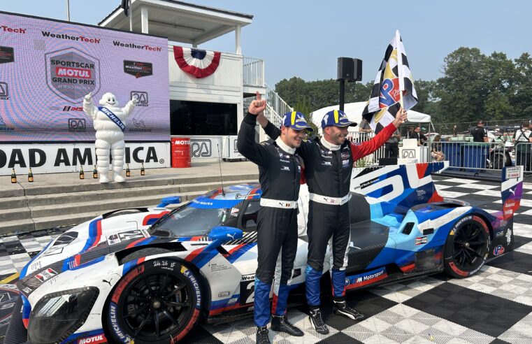 BMW conquista dobradinha e vence pela IMSA em Road America