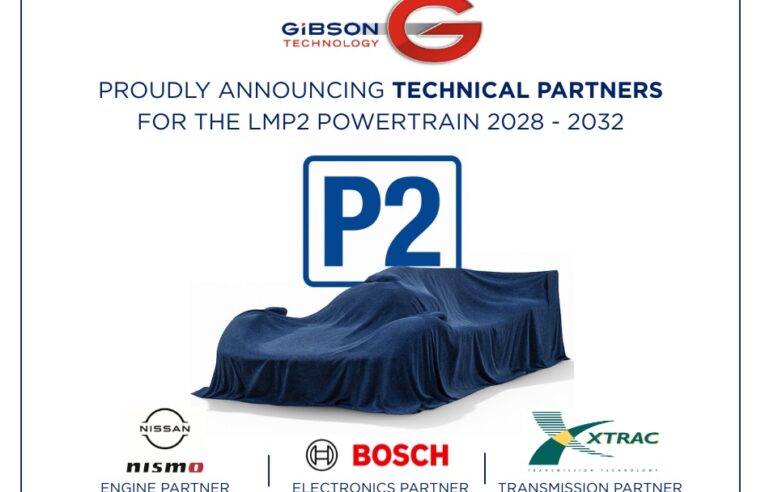 Gibson anuncia parceiros técnicos para novo trem de força LMP2 que estreia em 2028