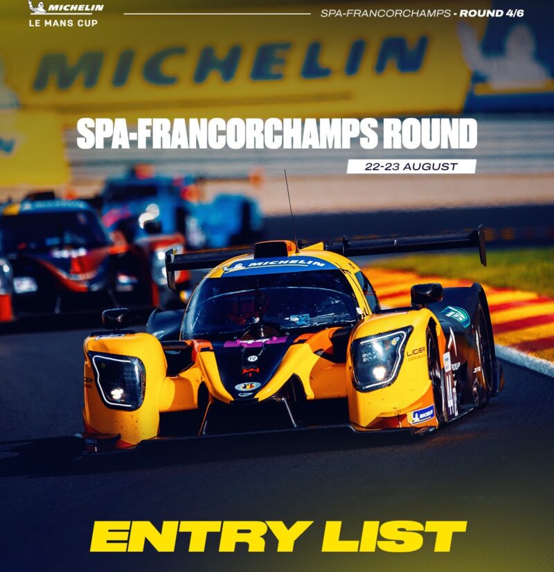 Michelin Le Mans Cup retorna a Spa-Francorchamps com grid de 86 pilotos