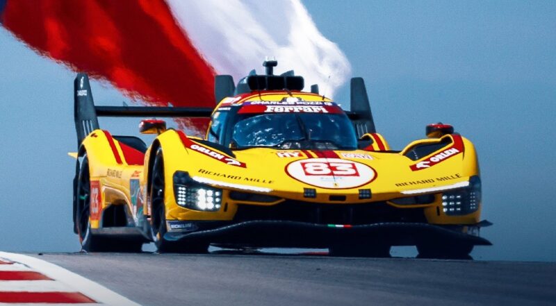 Ferrari garante pole em Austin; Ford lidera dobradinha na classe LMGT3
