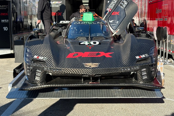 Cadillac apresenta atualização aerodinâmica do V-Series.R LMDh para 2026 no IMSA e WEC