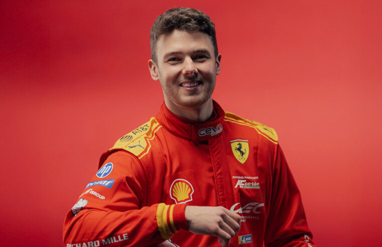 Ferrari oficializa Phil Hanson como piloto de fábrica para a temporada 2026 do WEC