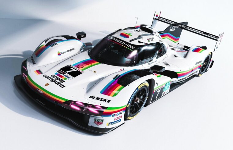 Porsche e Apple reeditam pintura icônica para a IMSA em Laguna Seca