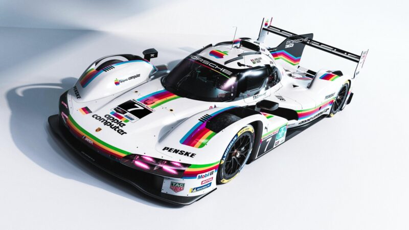 Porsche e Apple reeditam pintura icônica para a IMSA em Laguna Seca