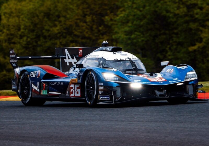 Alpine domina o segundo treino livre das 6 Horas de Spa-Francorchamps