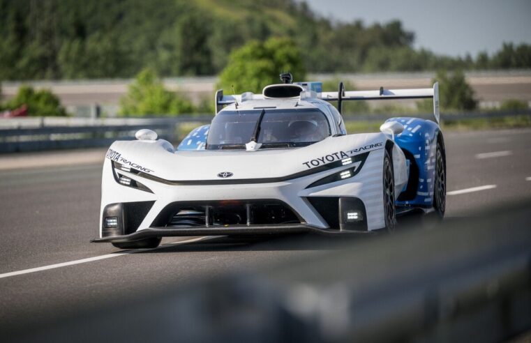 Toyota conduz protótipo a hidrogênio líquido no Circuito de la Sarthe