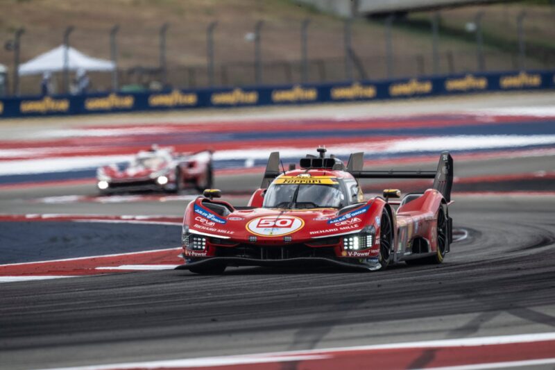 Ferrari vence as 6 Horas de Austin do WEC após quebra da Toyota