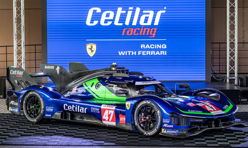 Cetilar Racing revela pintura da Ferrari 499P Hypercar para a Asian Le Mans Series